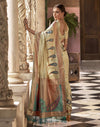 Beige Silk Woven Banarasi Saree