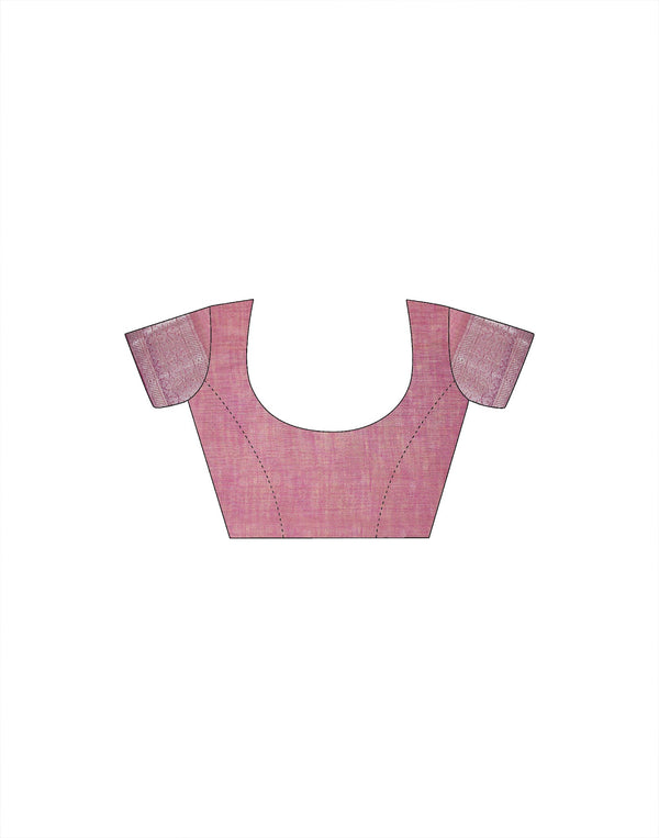 Pink Tissue Silk Woven Banarasi Saree